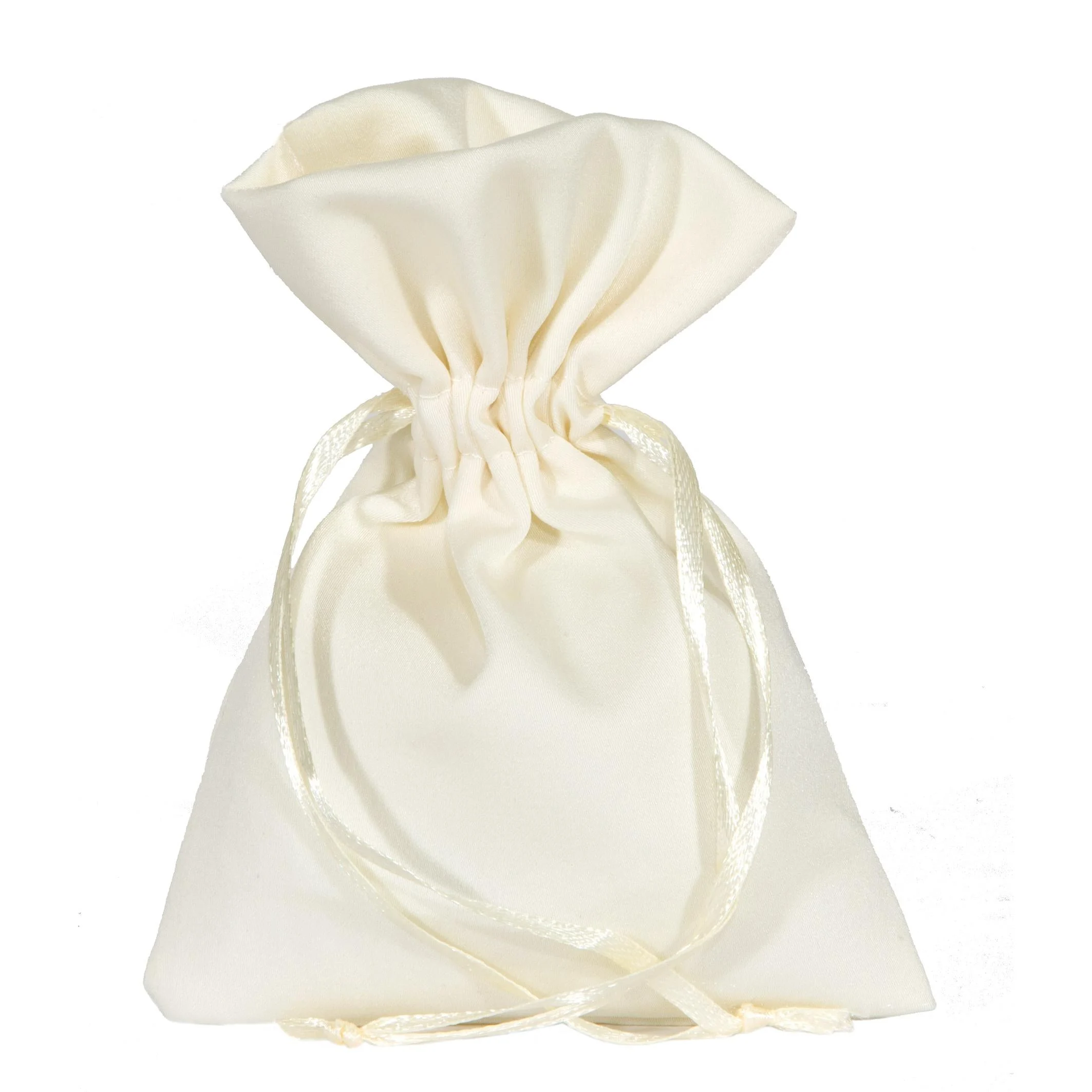 Piovaccari Bustina Bomboniera Justine H 10 x 8 Cm Cream 10 Pz