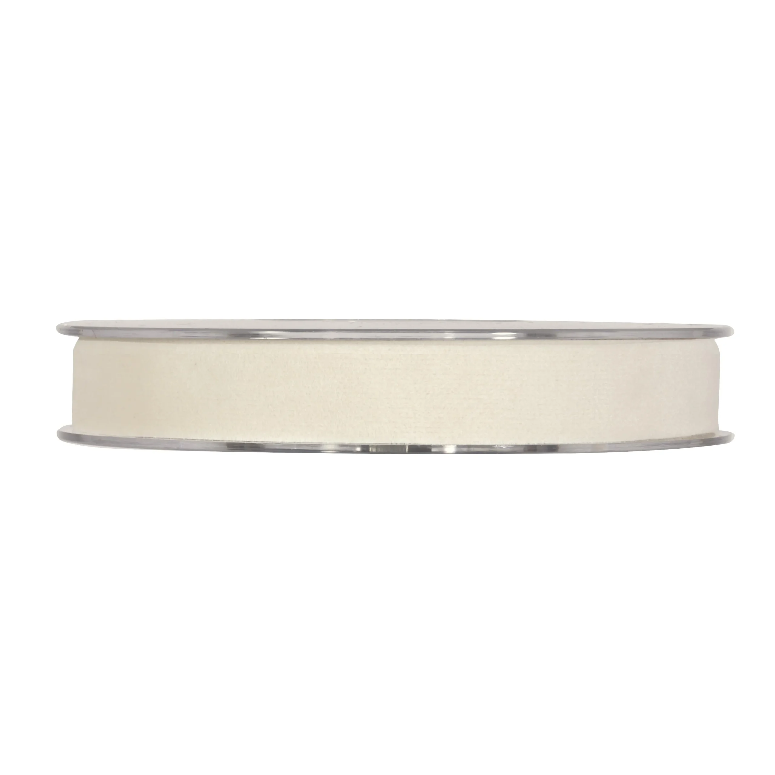 Piovaccari Nastro Double Velvet H 15 Mm L 7 Mt Light Cream