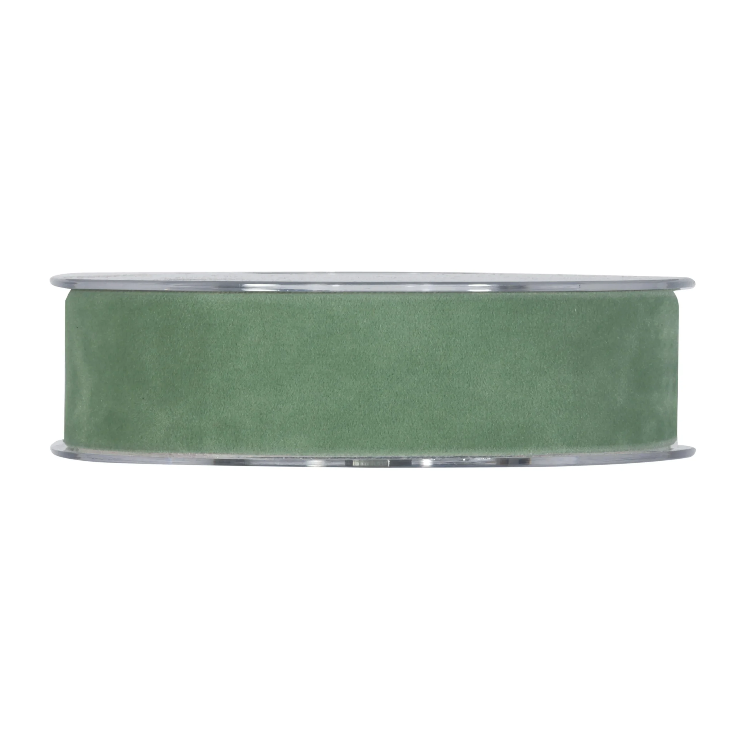 Piovaccari Nastro Double Velvet H 25 Mm L 7 Mt Cobalt Green