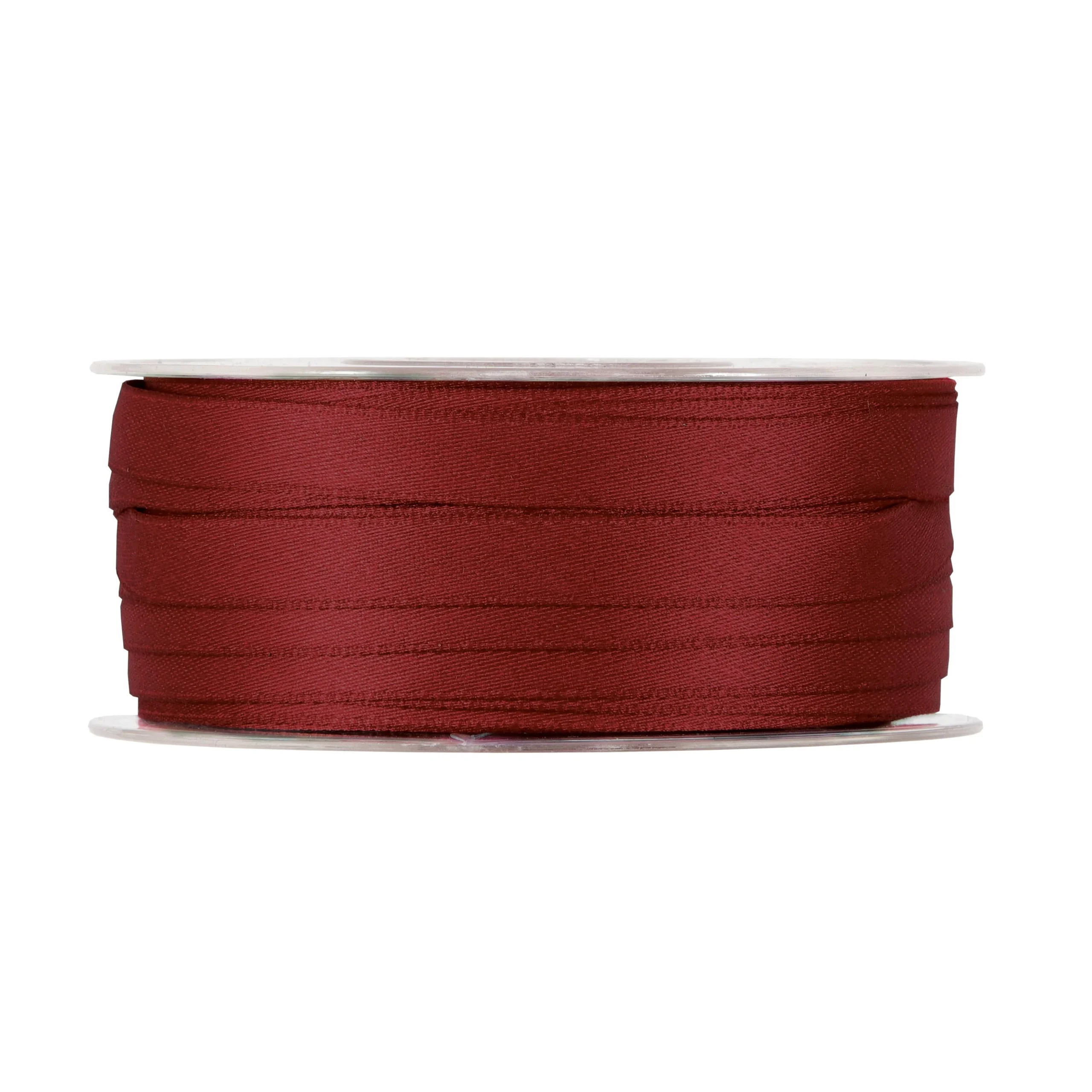 Piovaccari Nastro Matt Doppio Satin 10 Mm 35 Mt Bordeaux