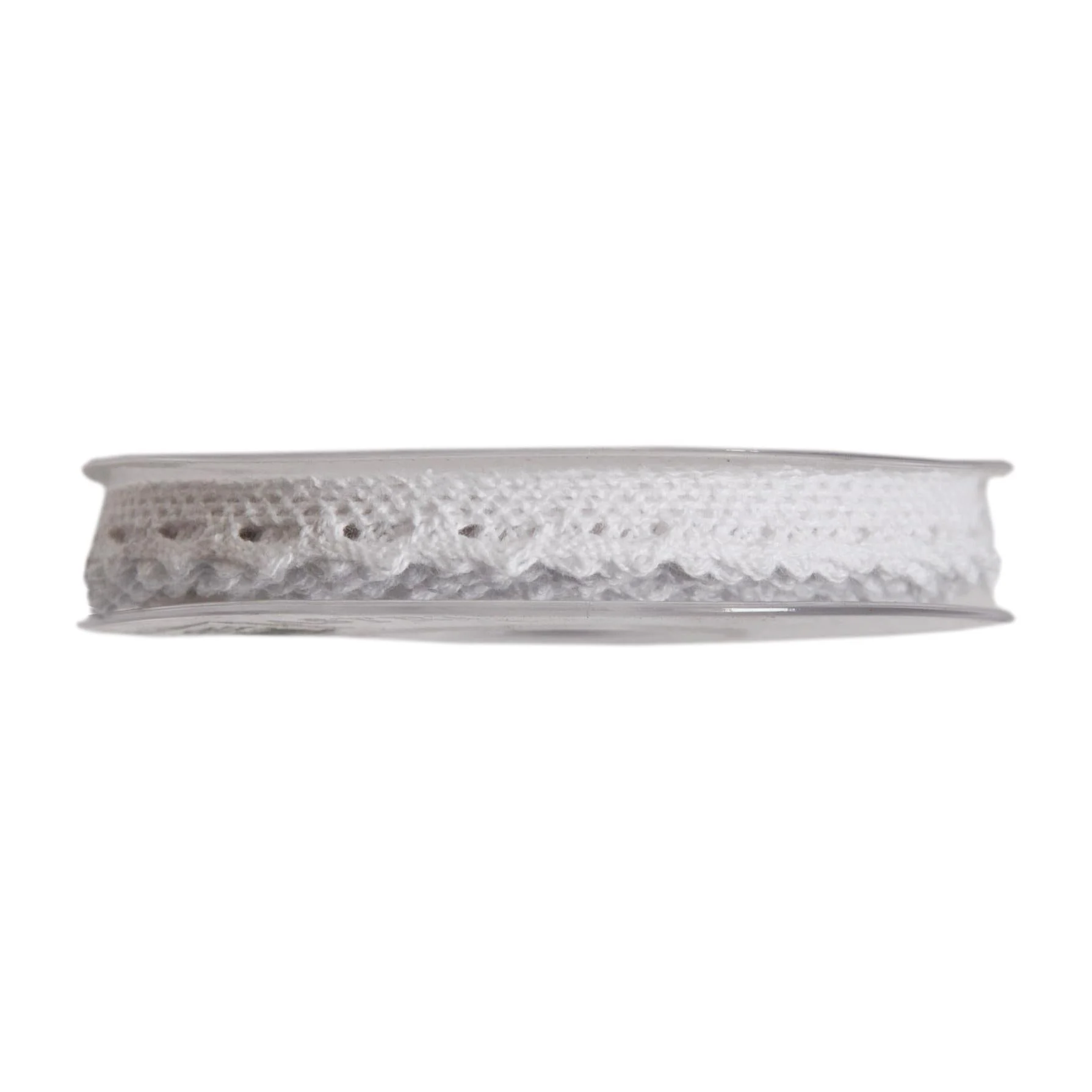 Piovaccari Nastro Merletto H 10 Mm L 10 Mt White