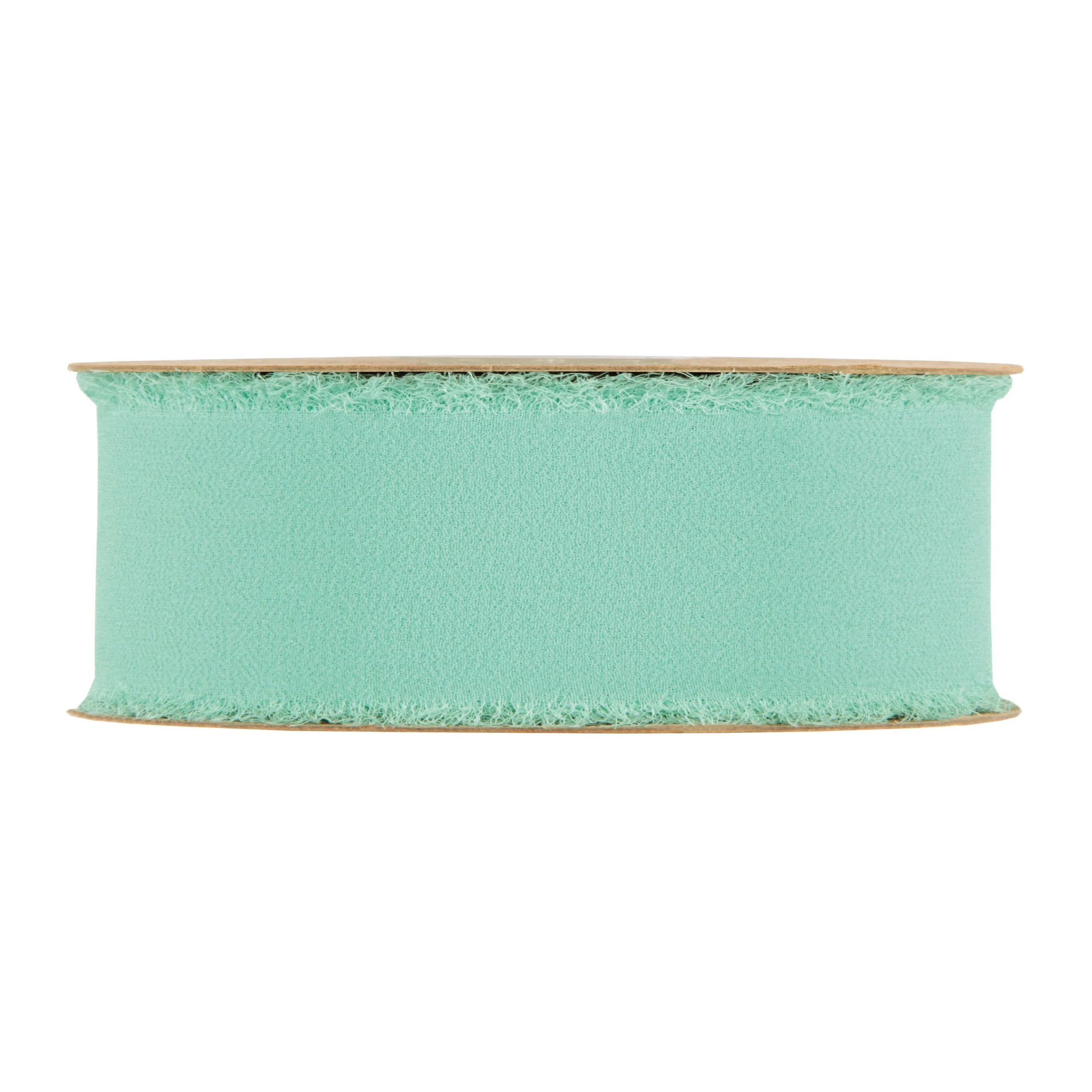 Piovaccari Nastro Organdy Ribbon H 30 Mm 10 Mt Light Tiffany