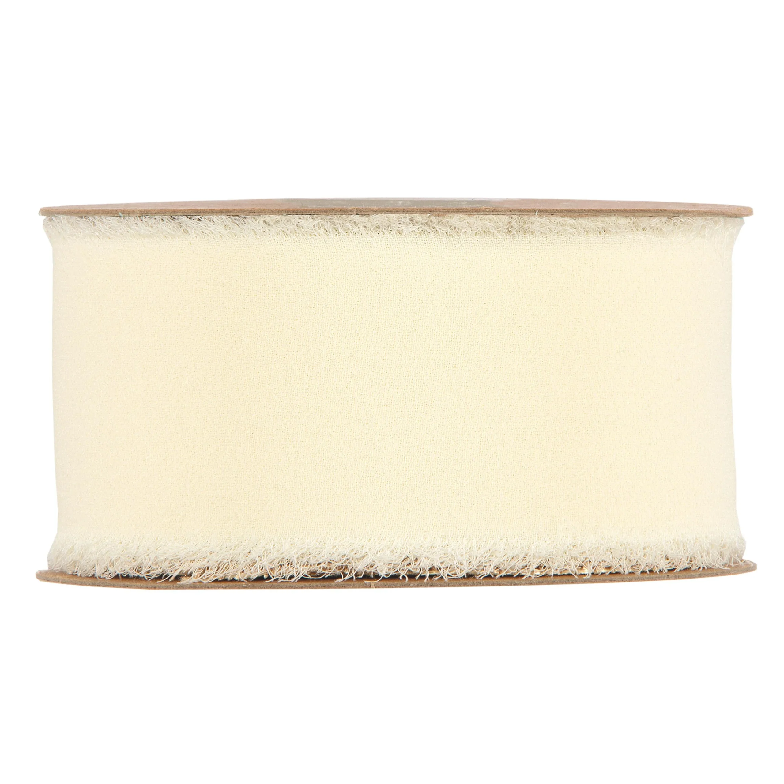 Piovaccari Nastro Organdy Ribbon H 50 Mm 10 Mt Cream