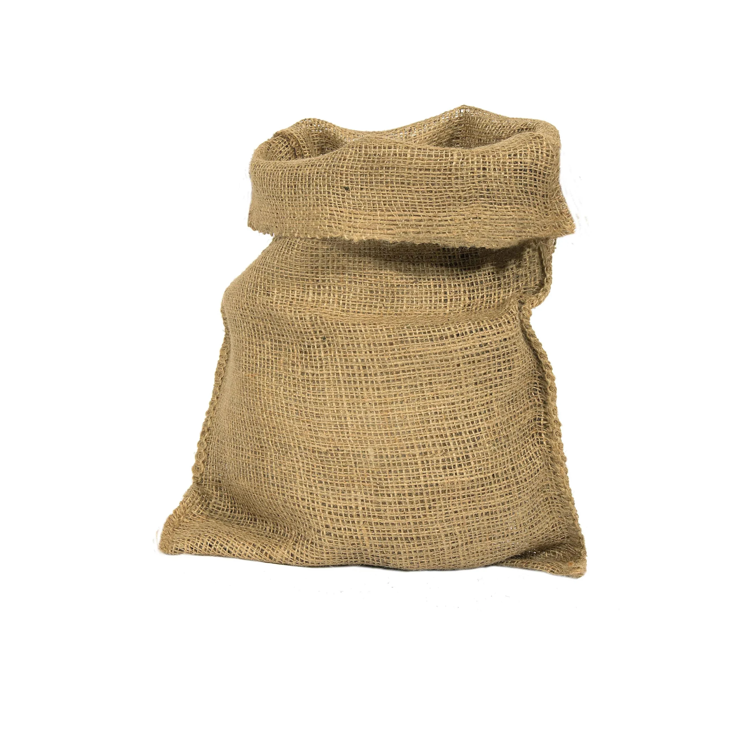 Piovaccari Sacco Juta Bag Natale H 50 Cm 35 Cm Natural
