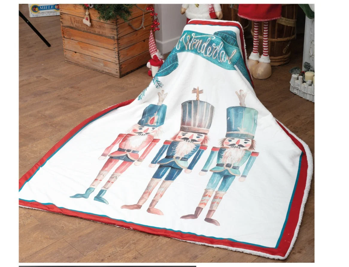Preziosa Home Coperta Natale Pile Ass. Stampata 210 x 240 Cm Poliestere Scatola Regalo 1 Pz