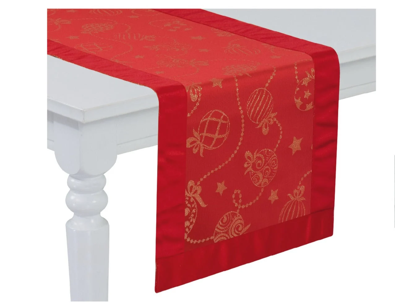 Preziosa Home Runner Natale Ass. 40 x 140 Cm con Lurex No Stiro 1 Pz