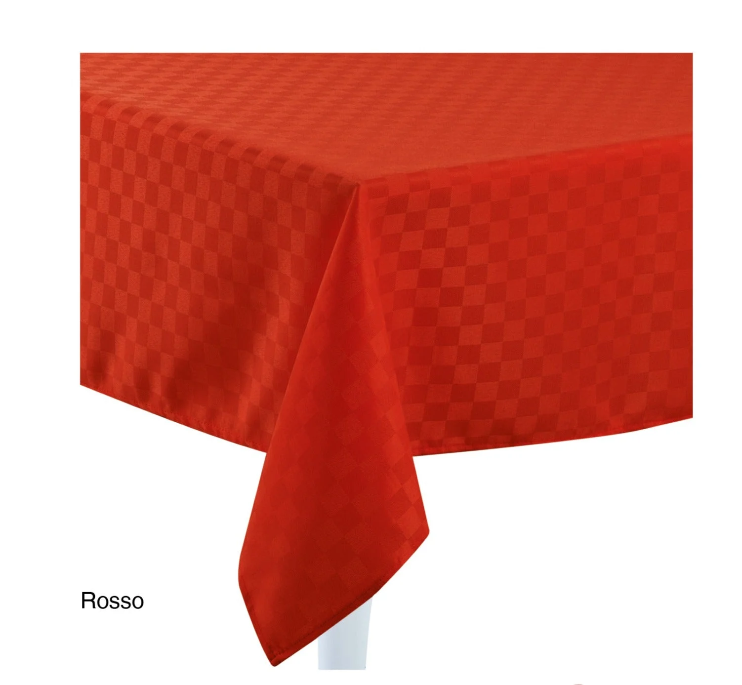 Preziosa Home Tovaglia Damina Ass. Natale 140 x 360 Cm Idrorepellente Rosso 1 Pz