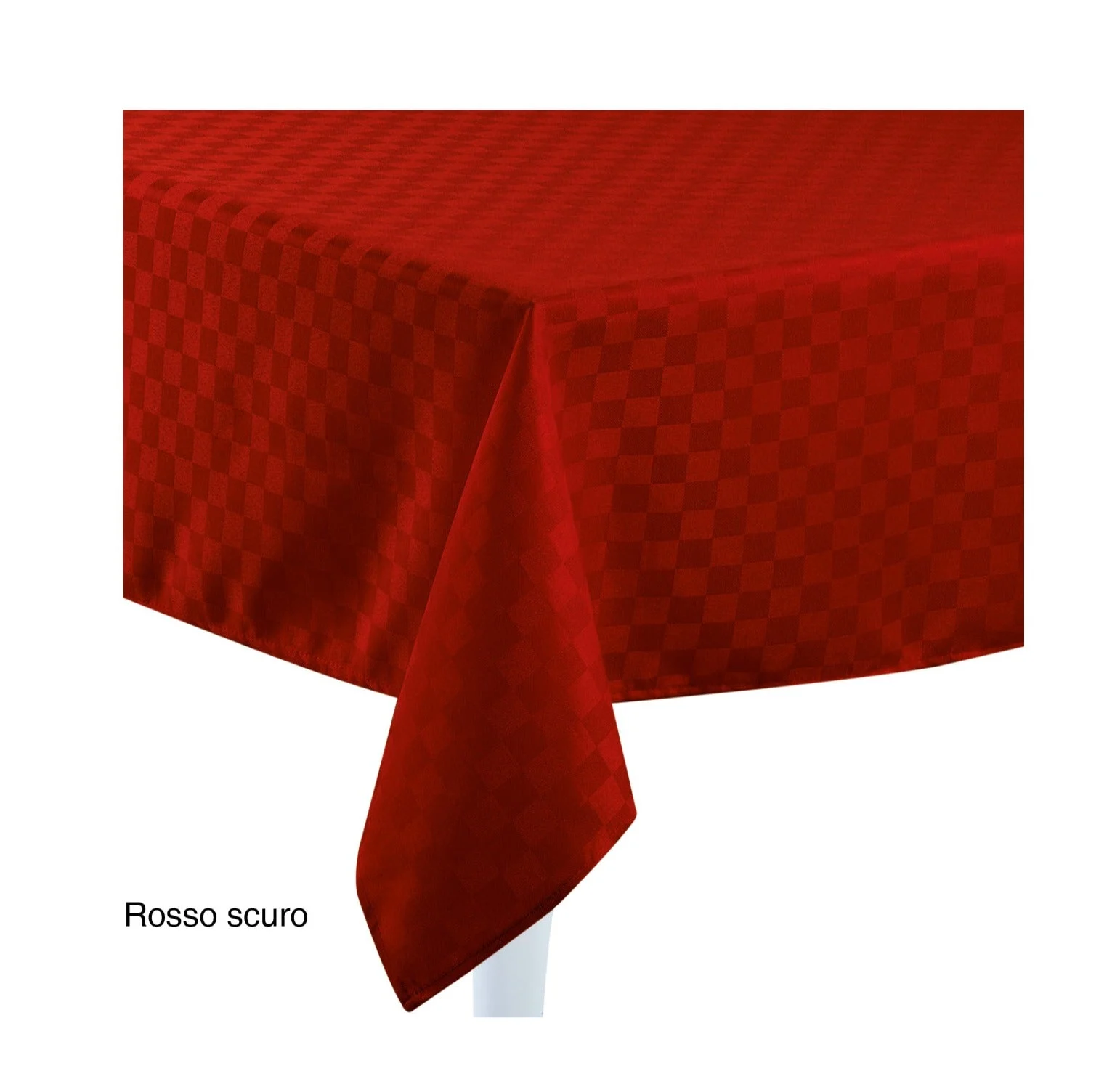 Preziosa Home Tovaglia Damina Ass. Natale 140 x 450 Cm Idrorepellente Rosso 1 Pz