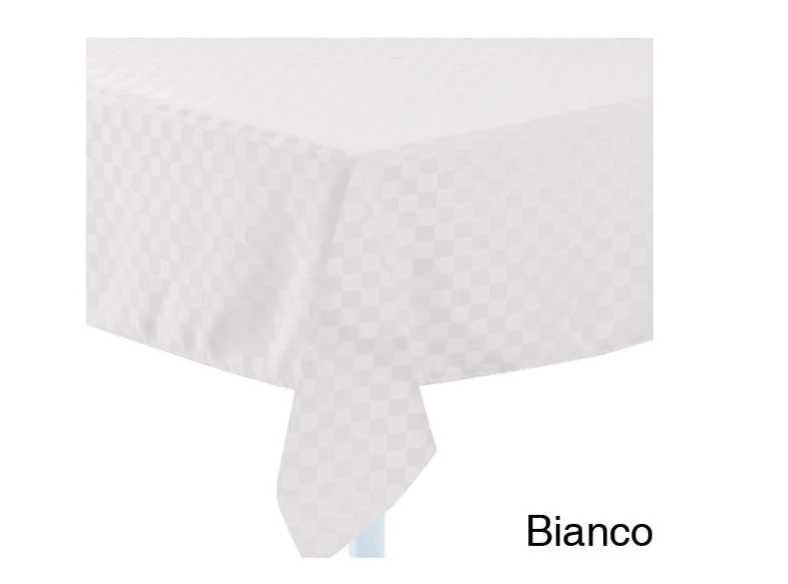 Preziosa Home Tovaglia Idrorepellente Antimacchia 140 x 180 Bianco