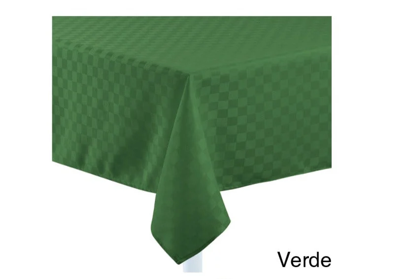 Preziosa Home Tovaglia Idrorepellente Antimacchia 140 x 180 Verde