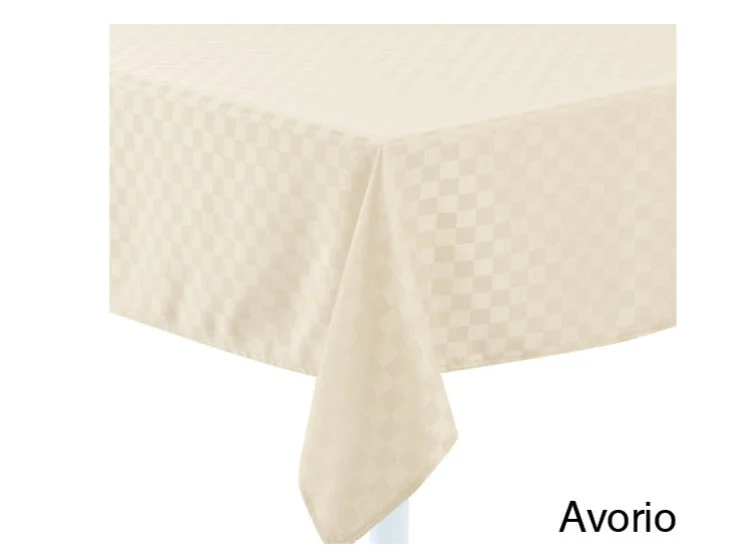Preziosa Home Tovaglia Idrorepellente Antimacchia 140 x 360 Avorio