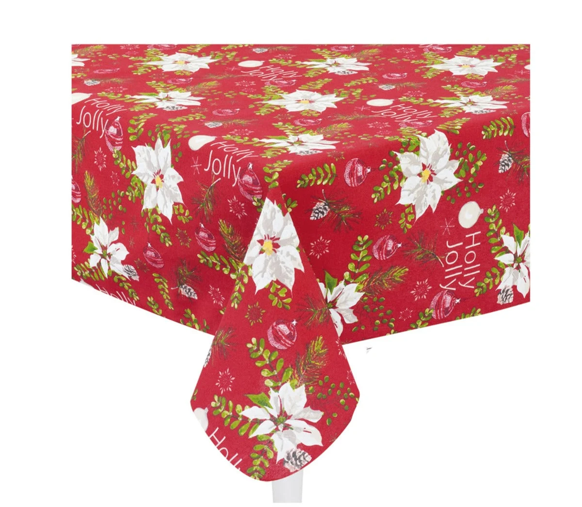 Preziosa Home Tovaglia Sommaruga in Twill Ass. Natale 130 x 350 Cm Multicolor 1 Pz