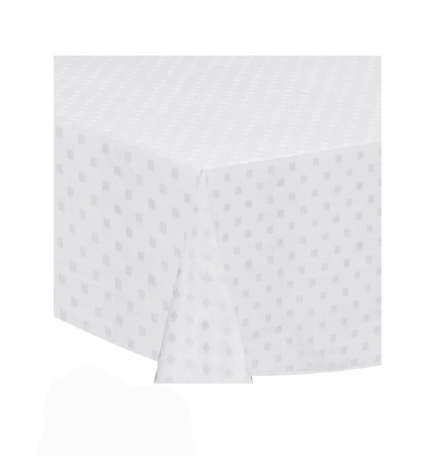 Preziosa Home Tovaglia Tinto Filo Damina Ass. Natale 180 x 350 Cm Cotone 1 Pz