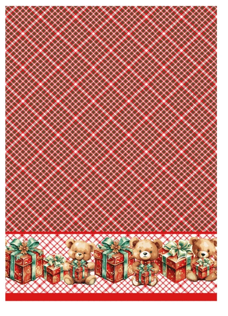 Preziosa Home Tovaglia Tree Sommaruga Natale Ass. 140 x 320 Pz No stiro Multicolor 1 Pz