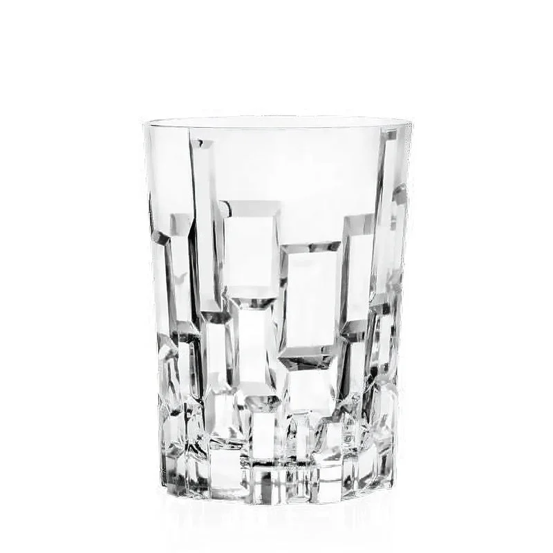 RCR Cristalleria Italiana Bicchiere Etna Tumbler Vetro 25 Cl Conf. 6 Pz
