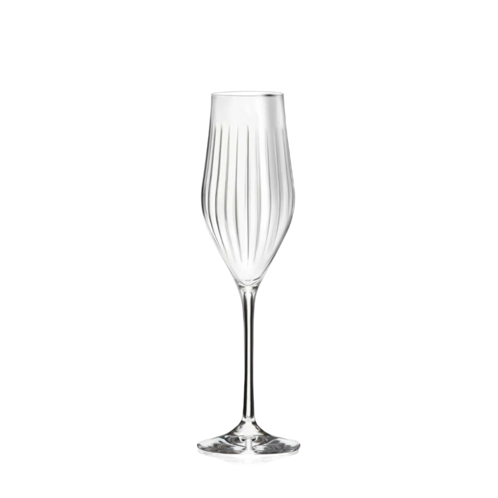 RCR Cristalleria Italiana Calice Timeless Flute T23 Vetro 23 Cl Conf. 6 Pz