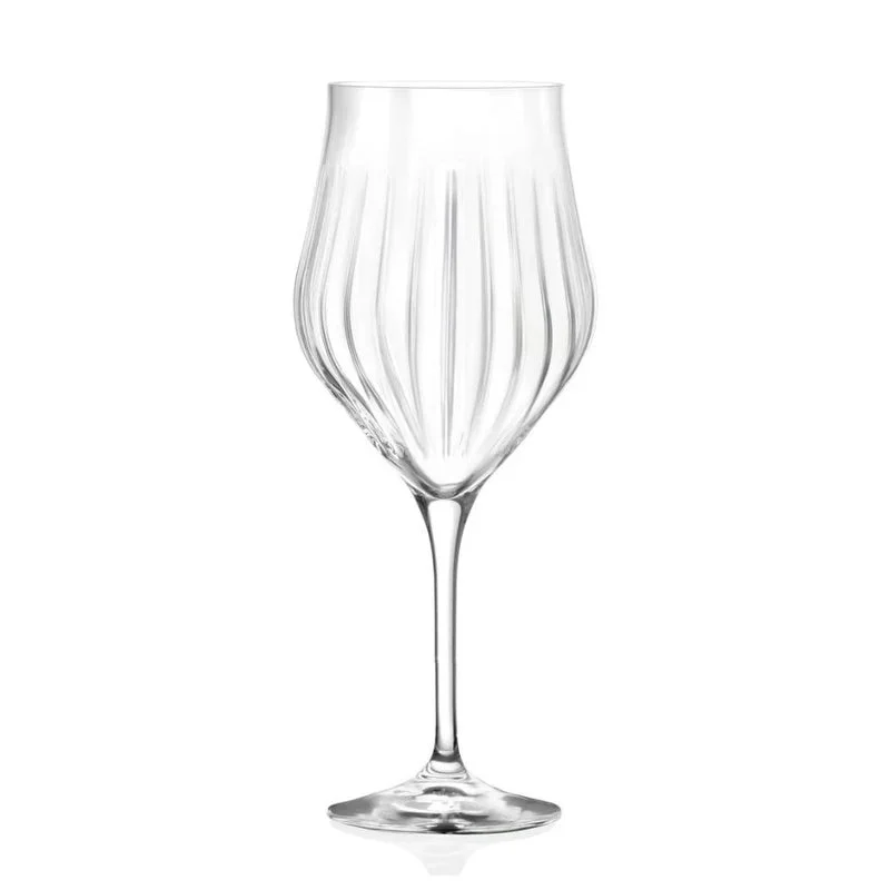 RCR Cristalleria Italiana Calice Timeless Wine T55 Vetro 55 Cl Conf. 6 Pz