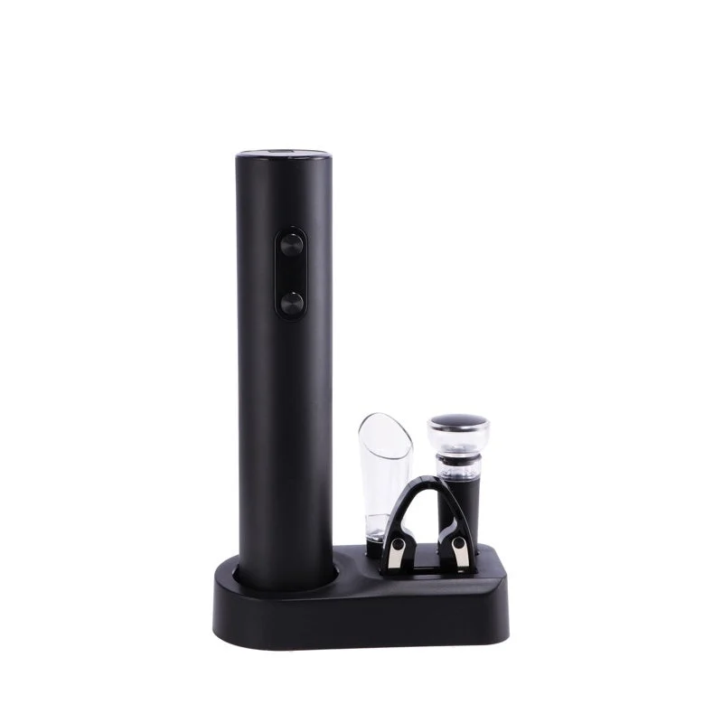 Ad Trend Apribottiglie per Vino  4,5 Cm H 22,5 Cm Nero