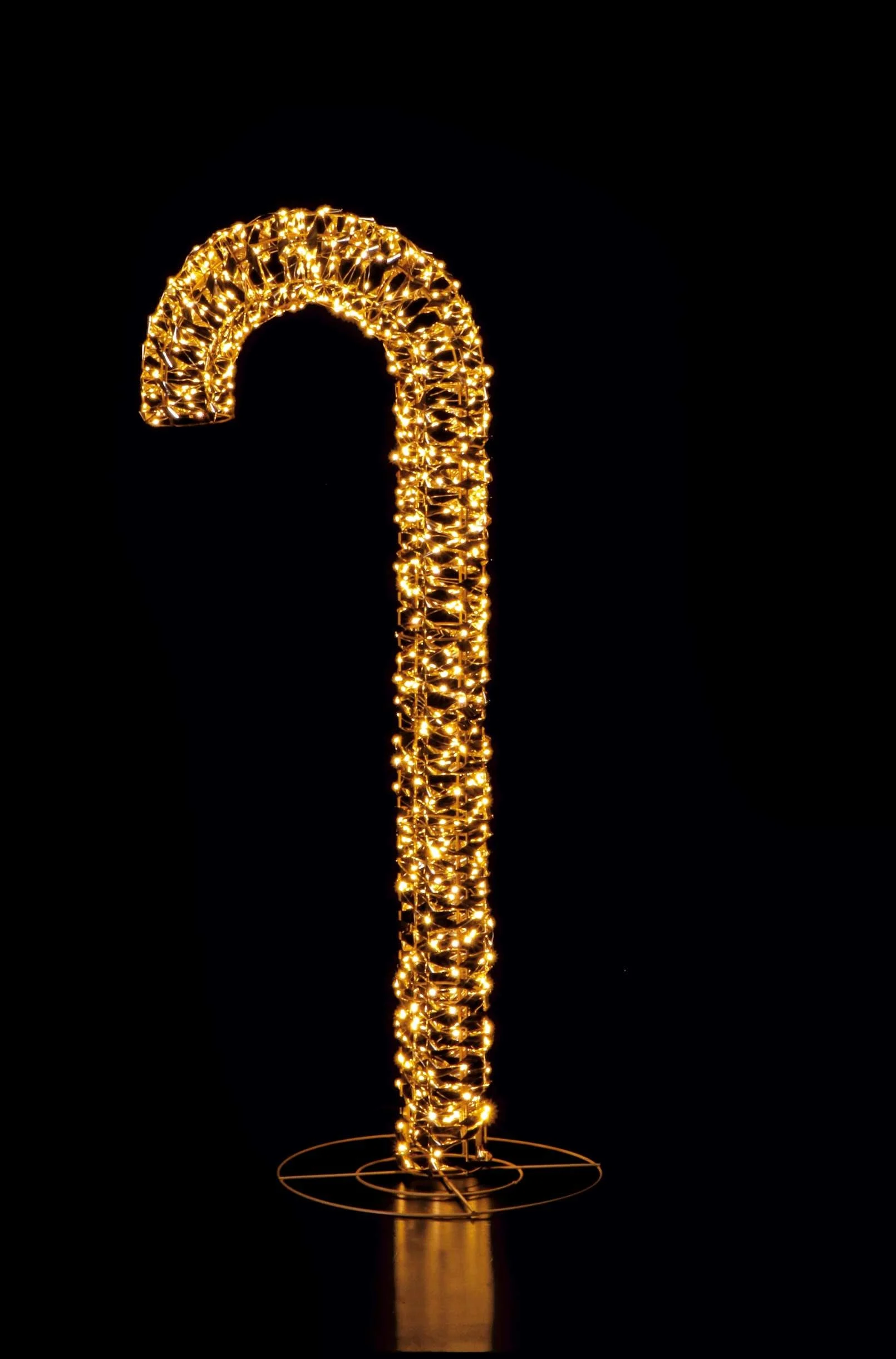 Ad Trend Bastone Natale 600 Led 34 x 35 x 100 Cm Oro
