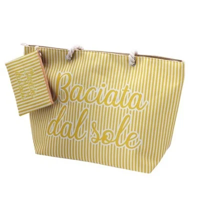 Ad Trend Borsa Mare con Pochette Ass. 58 x 18 Cm H 38 Cm Tessuto 1 Pz