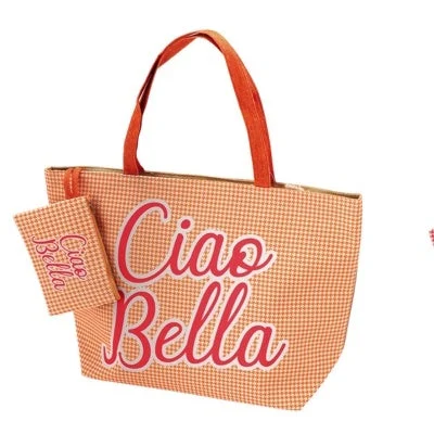 Ad Trend Borsa Mare con Pochette Ass. Col. 58 x 18 Cm H 38 Cm Tessuto 1 Pz
