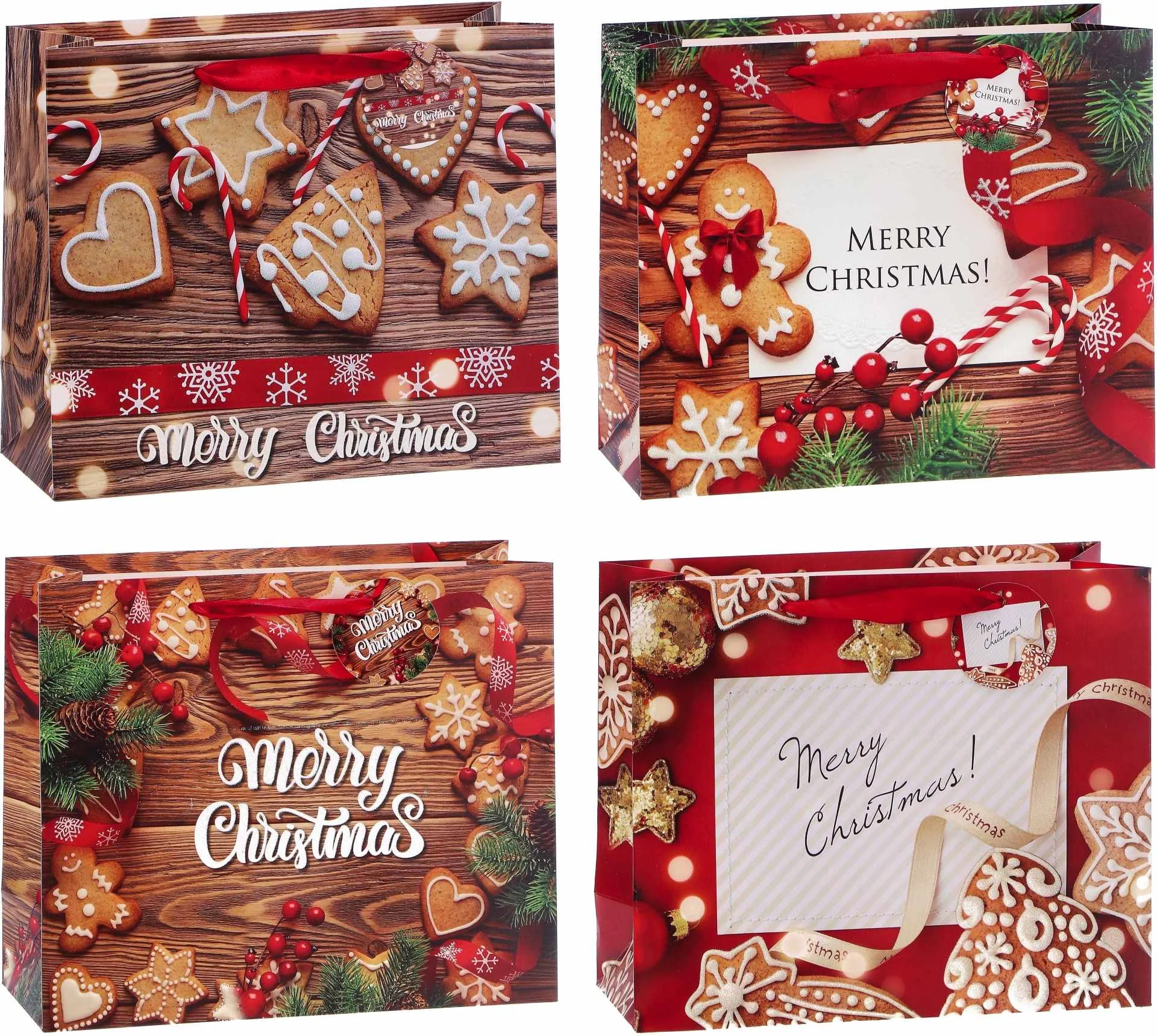 Ad Trend Busta Regalo di Natale Carta Ass. 31 x 12 Cm H 26 Cm Multicolor 1 Pz