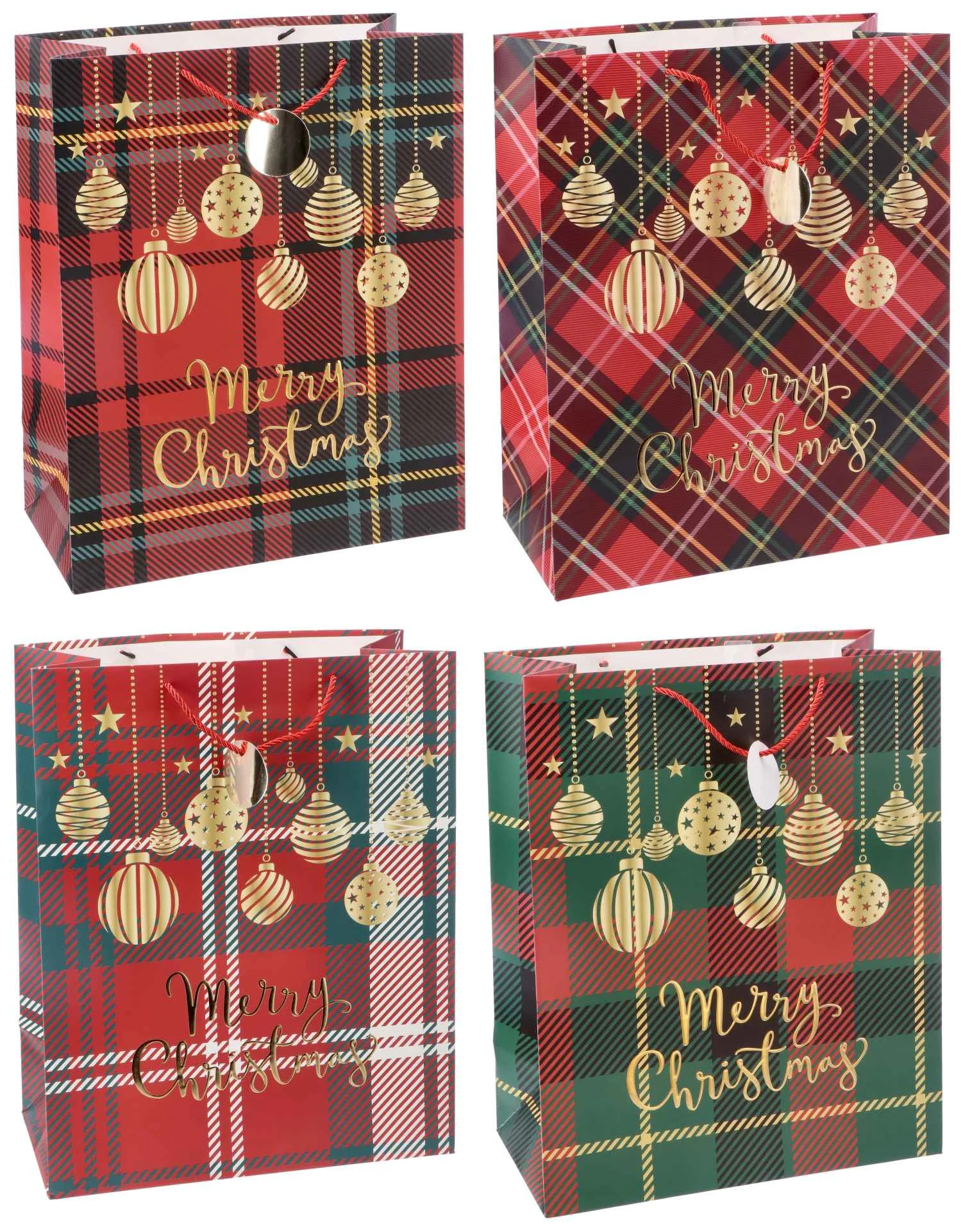Ad Trend Busta Regalo di Natale Carta Ass. 41 x 21 Cm H 50 Cm Multicolor 1 Pz