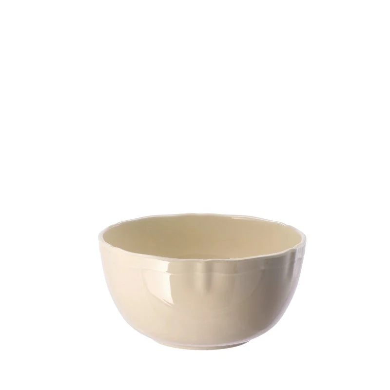Ad Trend Ciotola Siria in Melamina D 15 Cm H 7,5 Cm Beige