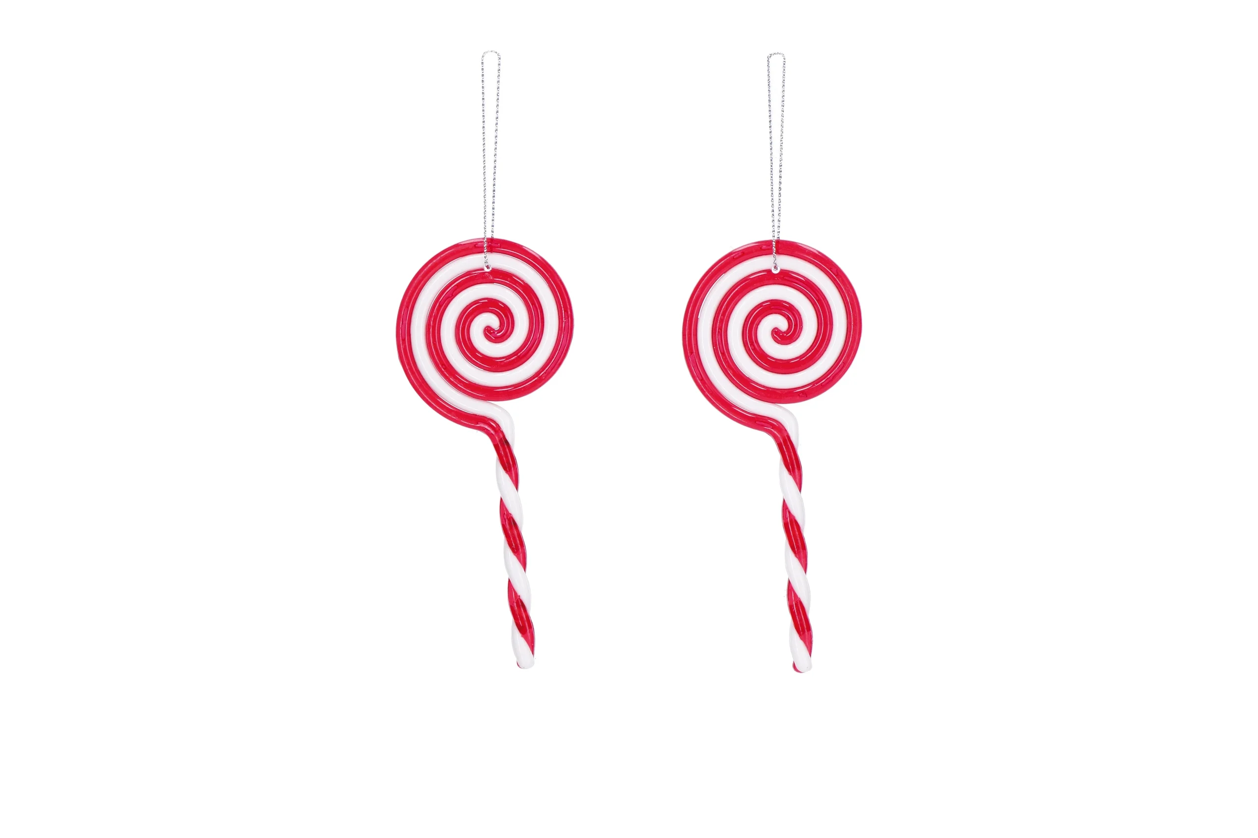 Ad Trend Decorazione di Natale Lecca Lecca da Appendere Ass. 6 x 13 Cm Rosso 1 Pz