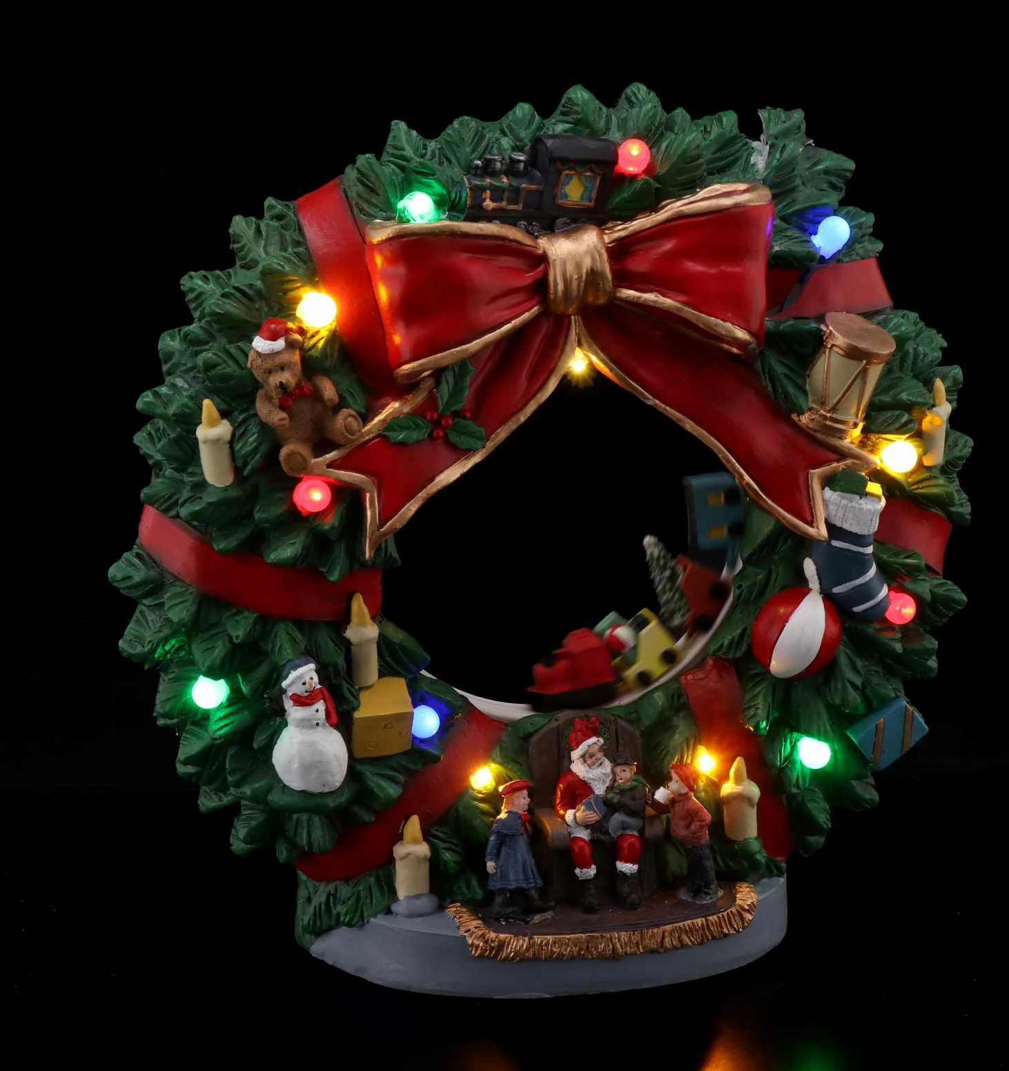 Ad Trend Ghirlanda Natale con 13 Led 32 x 9 x 31 Cm Multicolor
