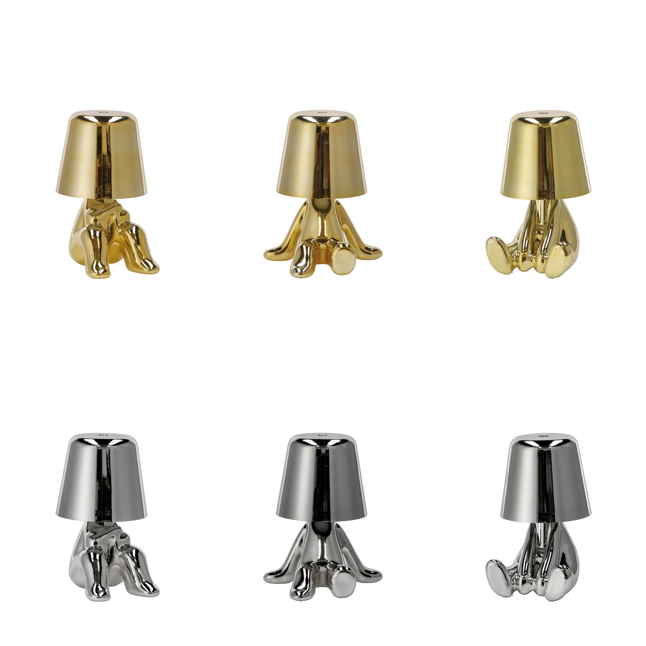 Ad Trend Lampada Touch Ricaricabile Eliad D 13 Cm H 16 Ass. Oro Argento 1 Pz