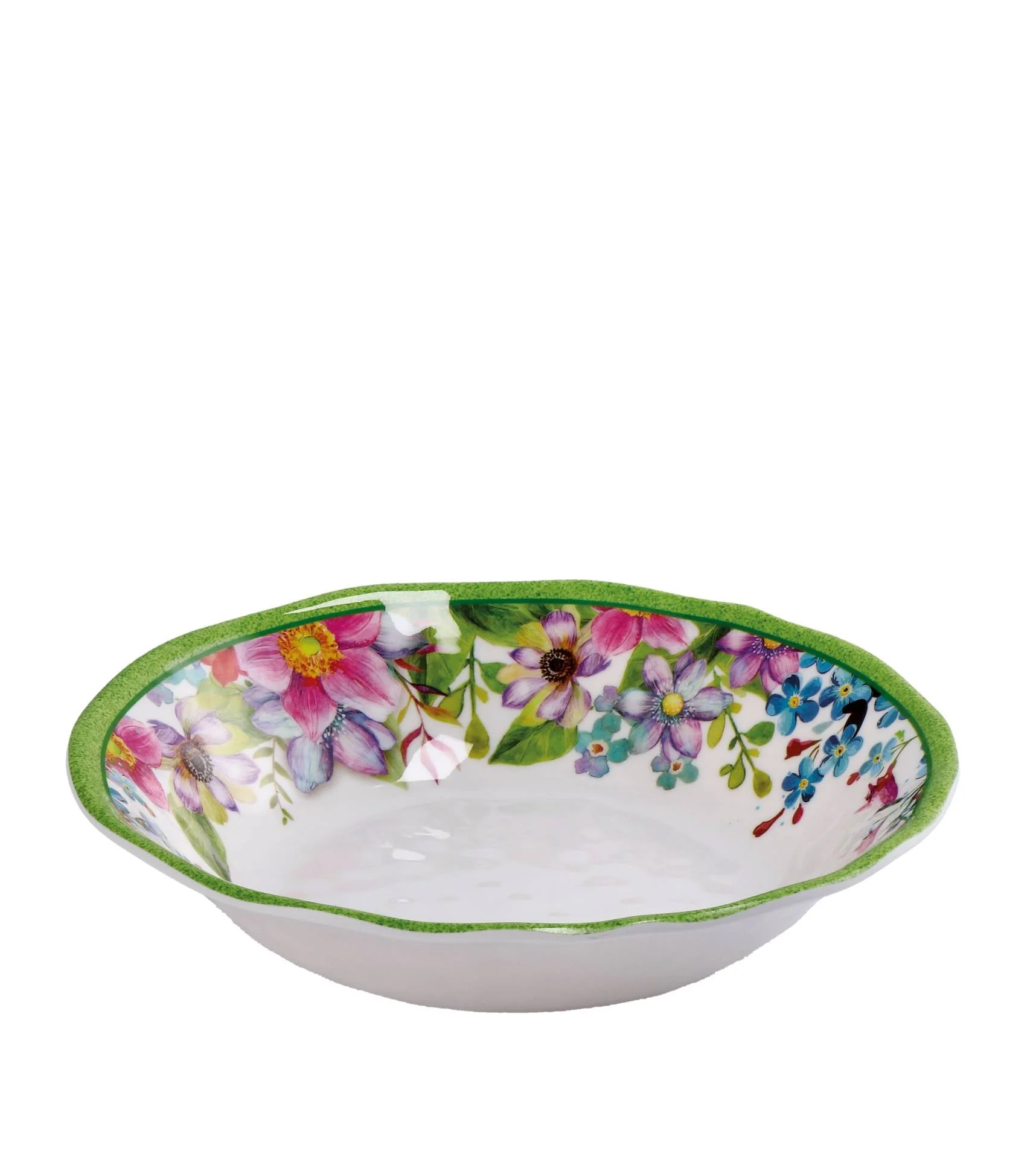 Ad Trend Piatto Fondo Shia Melamina D 22 Cm H 4,5 Cm Multicolor