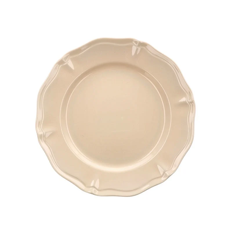 Ad Trend Piatto Fondo Siria in Melamina D 22,5 Cm Beige