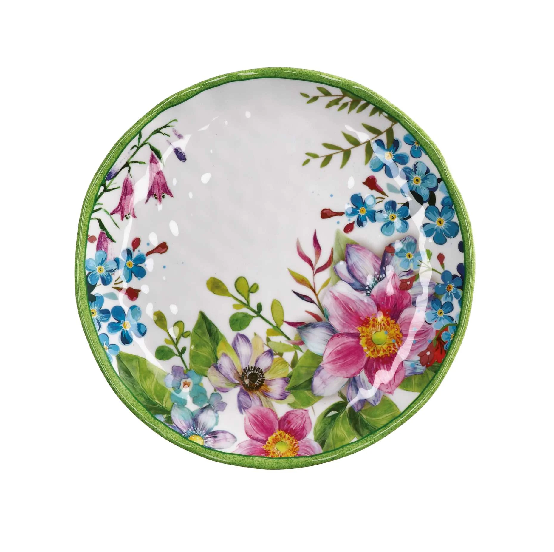 Ad Trend Piatto Frutta Shia Melamina D 22 Cm H 2 Cm Multicolor
