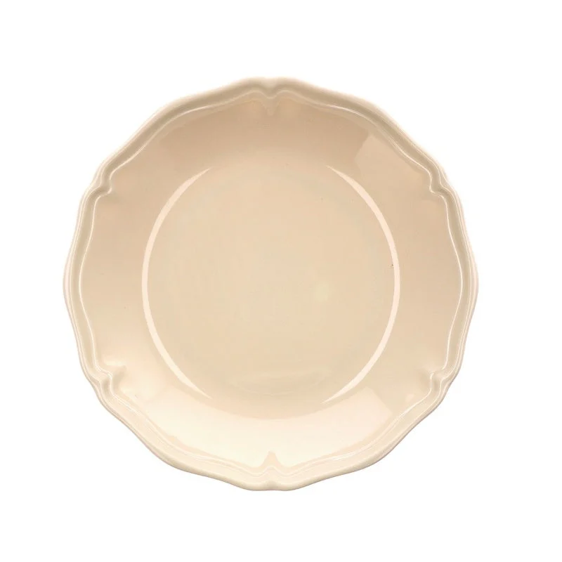 Ad Trend Piatto Frutta Siria in Melamina D 22 Cm Beige