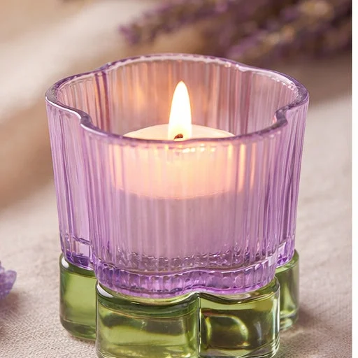 Ad Trend Portacandela Tealight Vetro Ass. D 7,5 Cm H 8,5 Cm Bomboniera 1 Pz