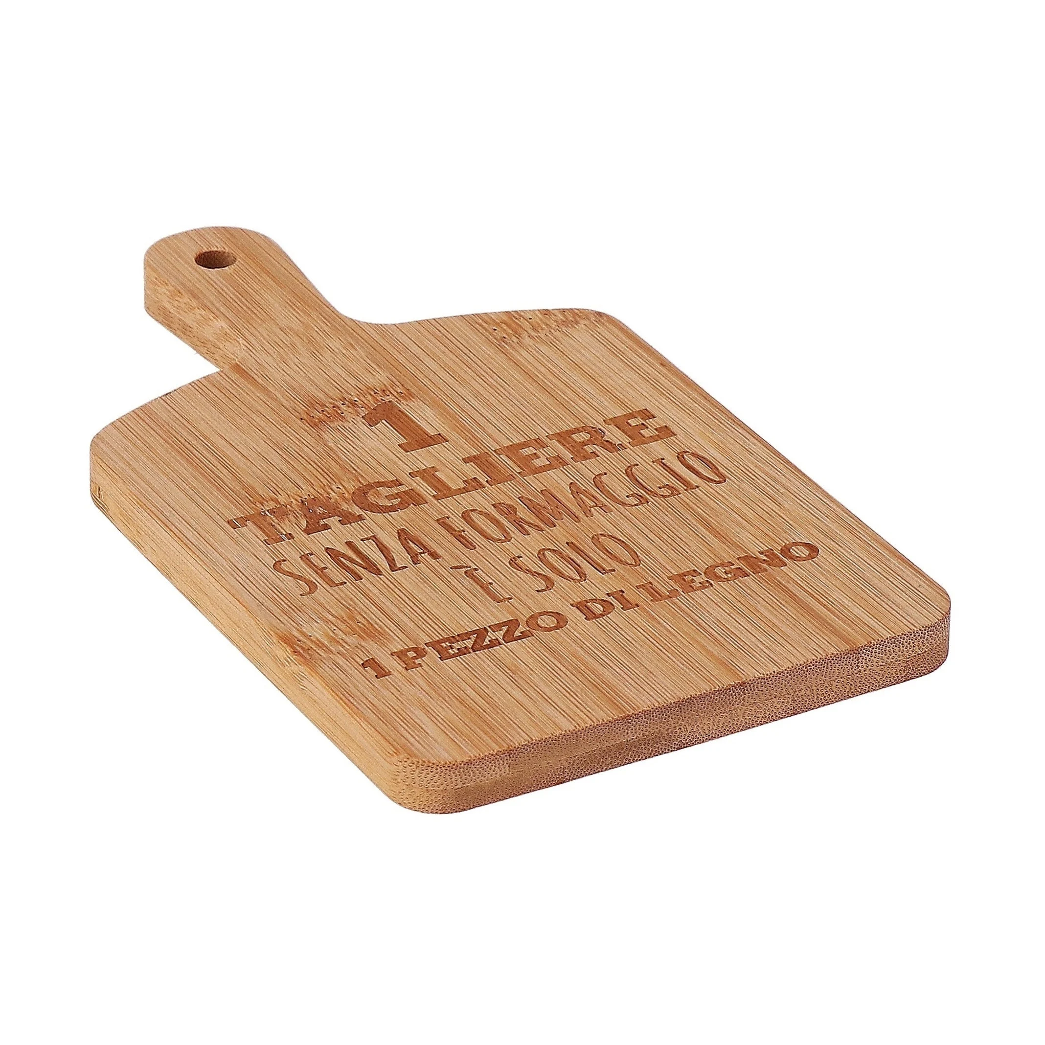 Ad Trend Tagliere Legno di Bamboo 11 x 19 Cm