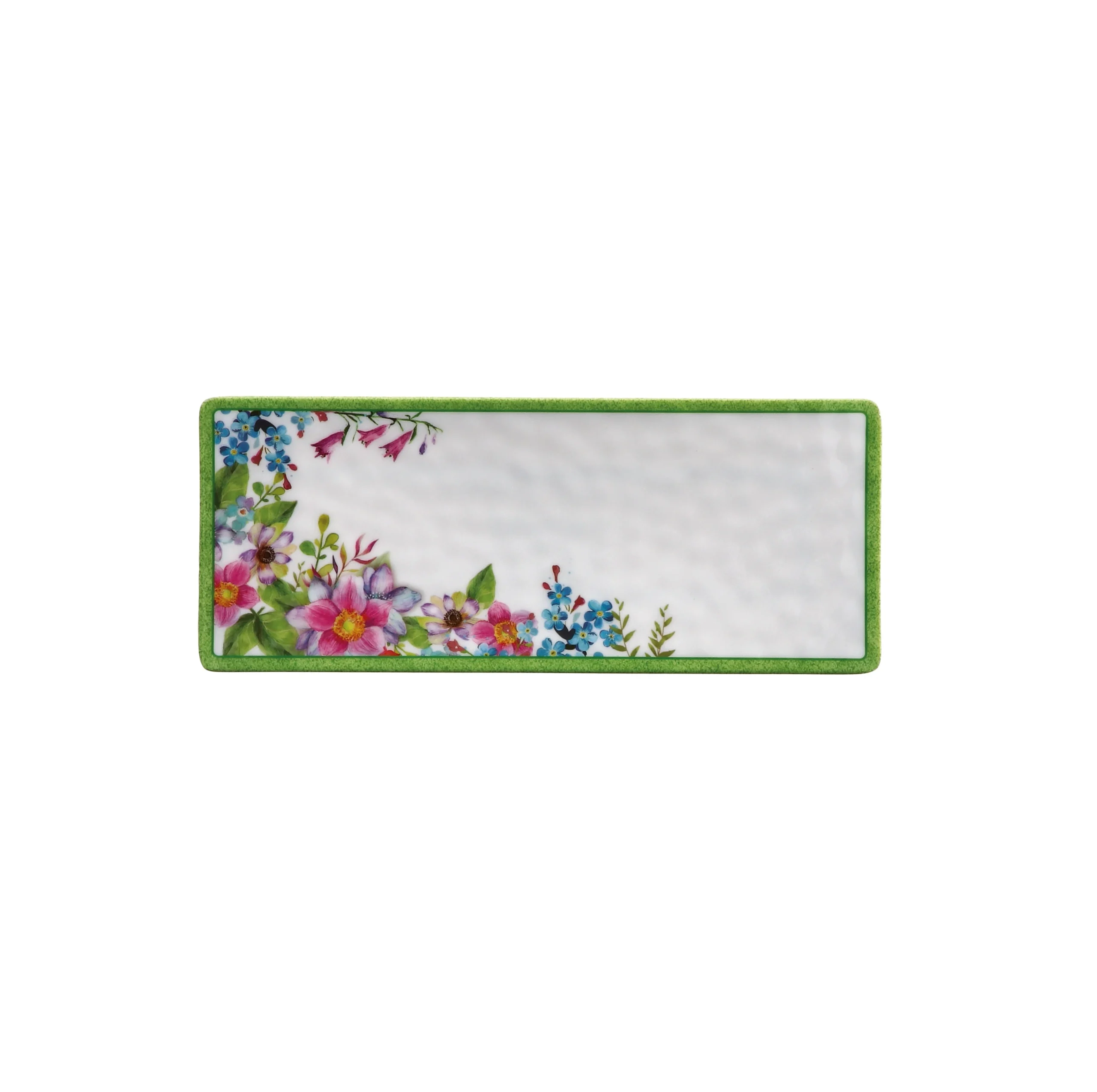 Ad Trend Vassoio Rettangolare Shia Melamina 27 x 11 Cm H 1,5 Cm Multicolor