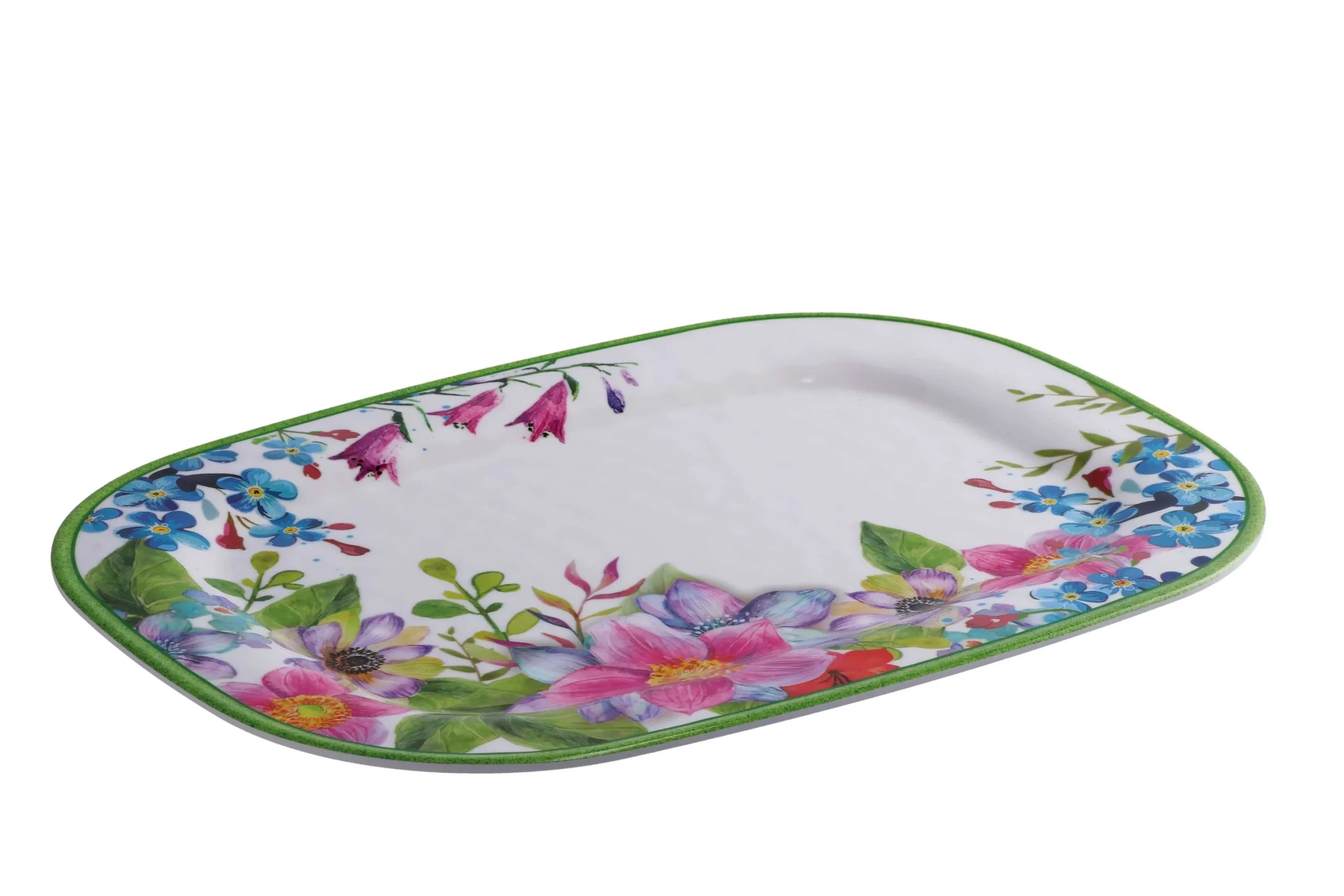 Ad Trend Vassoio Rettangolare Shia Melamina 42,5 x 31,5 Cm H 2 Cm Multicolor