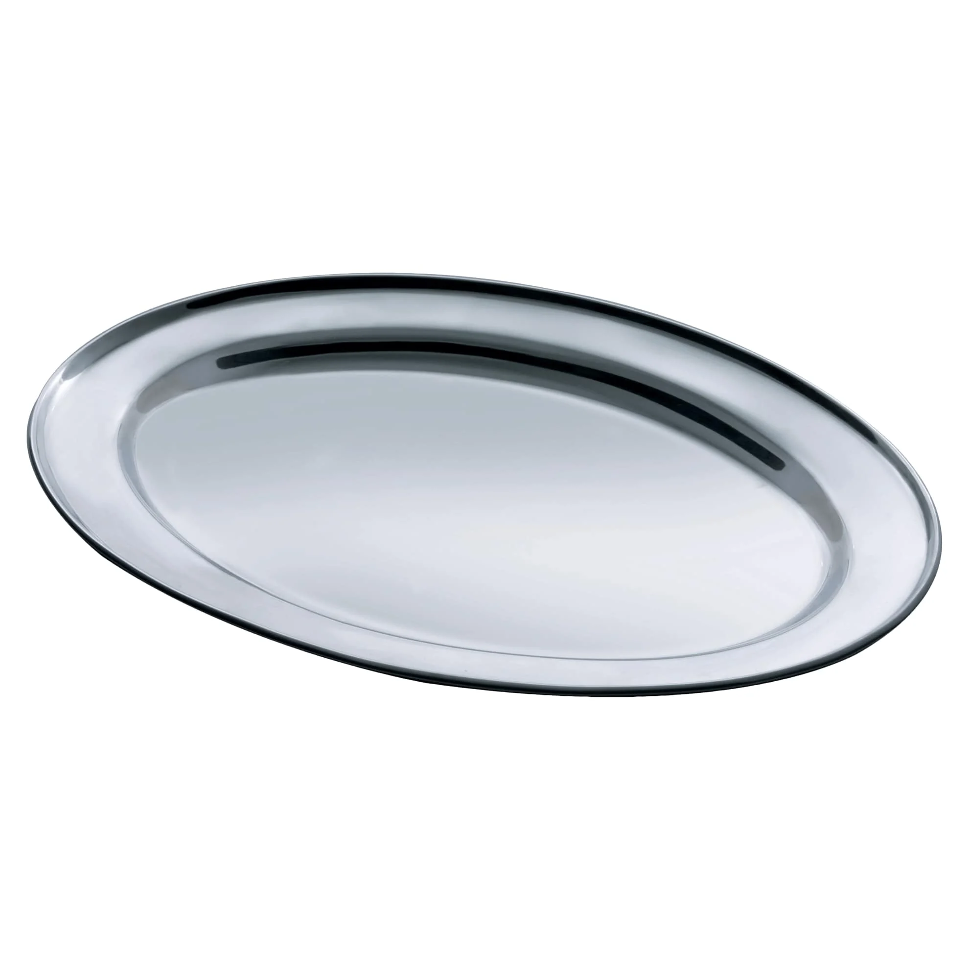 Salvinelli Vassoio Ovale 40 x 27 Cm Acciaio Inox