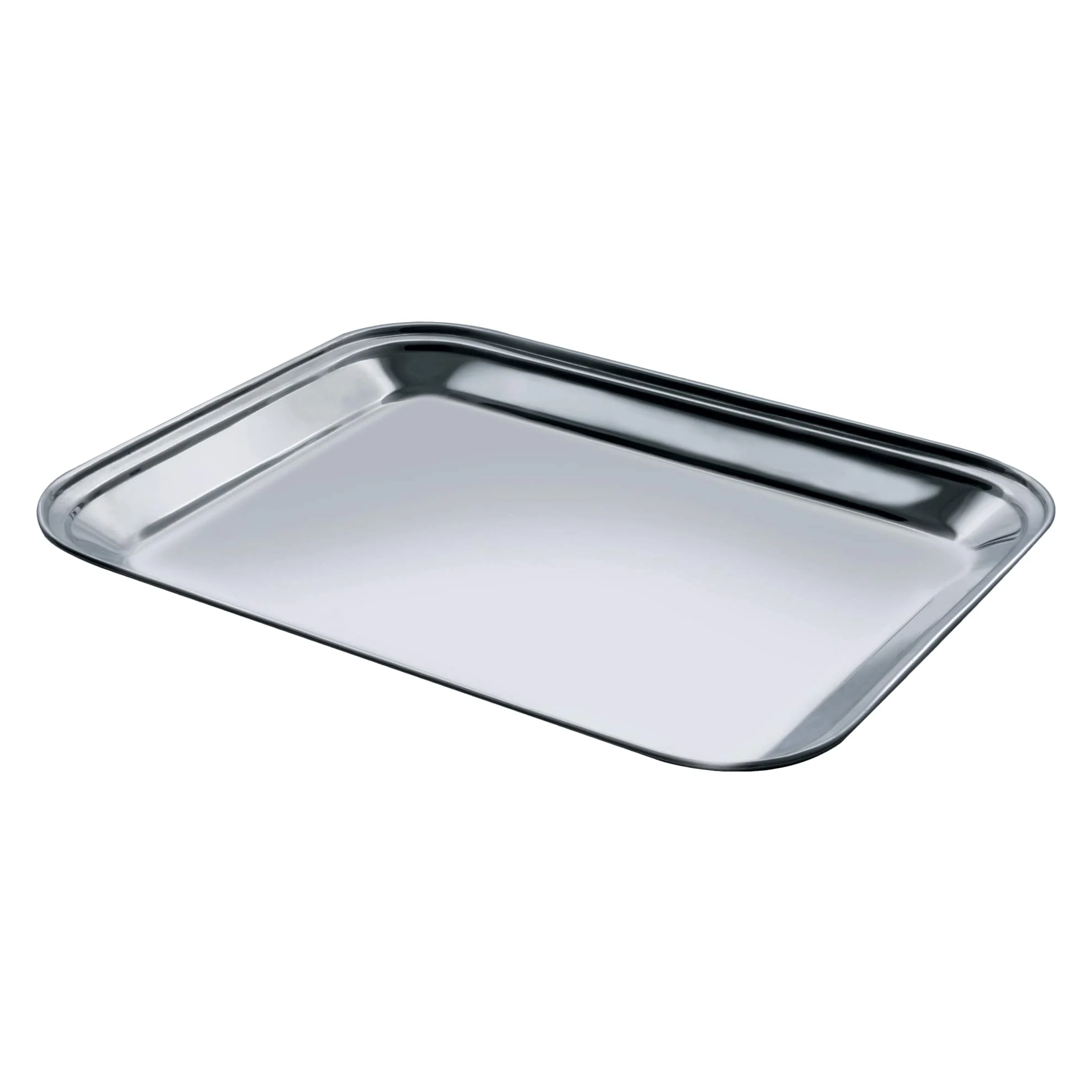 Salvinelli Vassoio Rettangolare 35 x 27 Cm Acciaio Inox