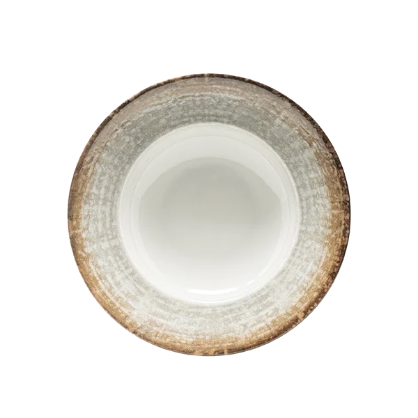 Saturnia Napoli Piatto Pasta Bowl Liscio D 26,5 Cm Porcellana Decorato Crete