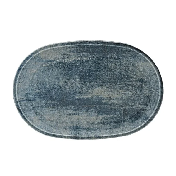 Saturnia Roma Piatto Ovale D 33 Cm Porcellana Chicago Decorato Iside