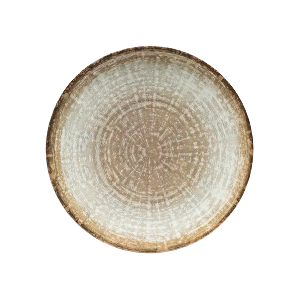 Saturnia Piatto Siviglia Piano D 28 Cm Porcellana Decorato Crete
