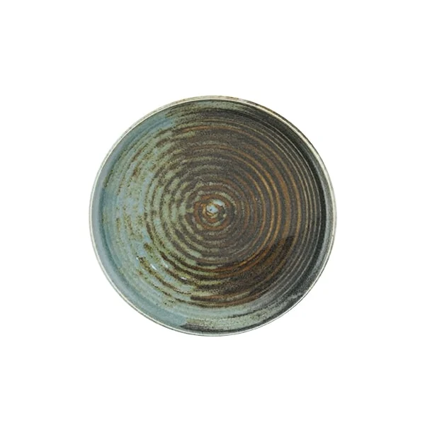 Saturnia Siviglia Piatto Fondo D 22 Cm Porcellana Decorato Radial