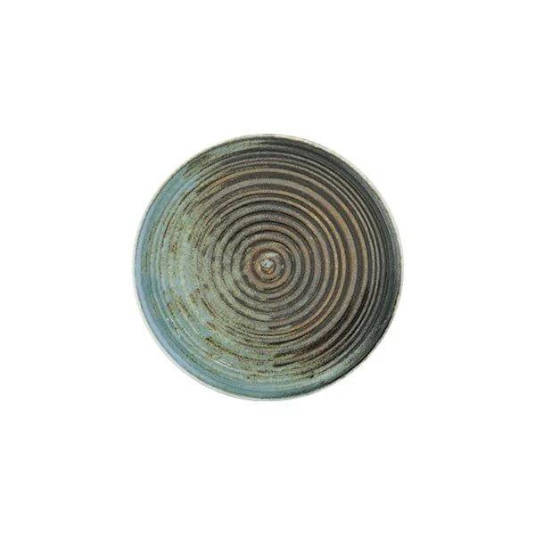 Saturnia Siviglia Piatto Frutta D 21 Cm Porcellana Decorato Radial