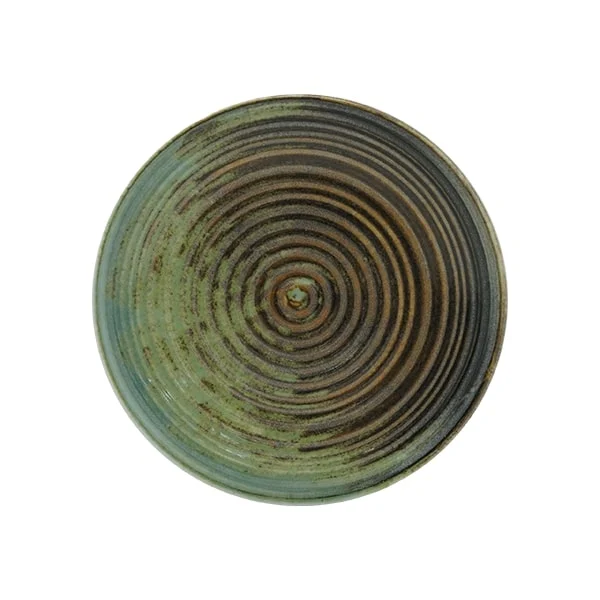 Saturnia Siviglia Piatto Piano D 28 Cm Porcellana Decorato Radial