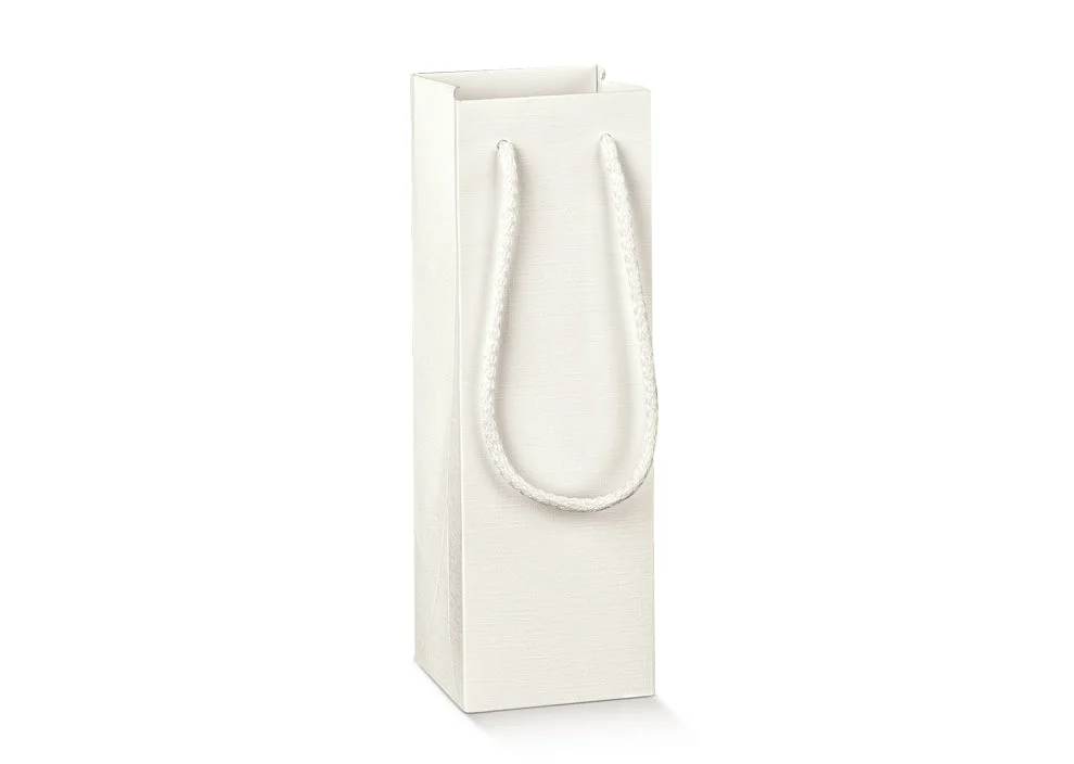 Scotton Busta Shopper con Cordini 70 x 70 x 230 Mm Fibra Bianco 10 Pz