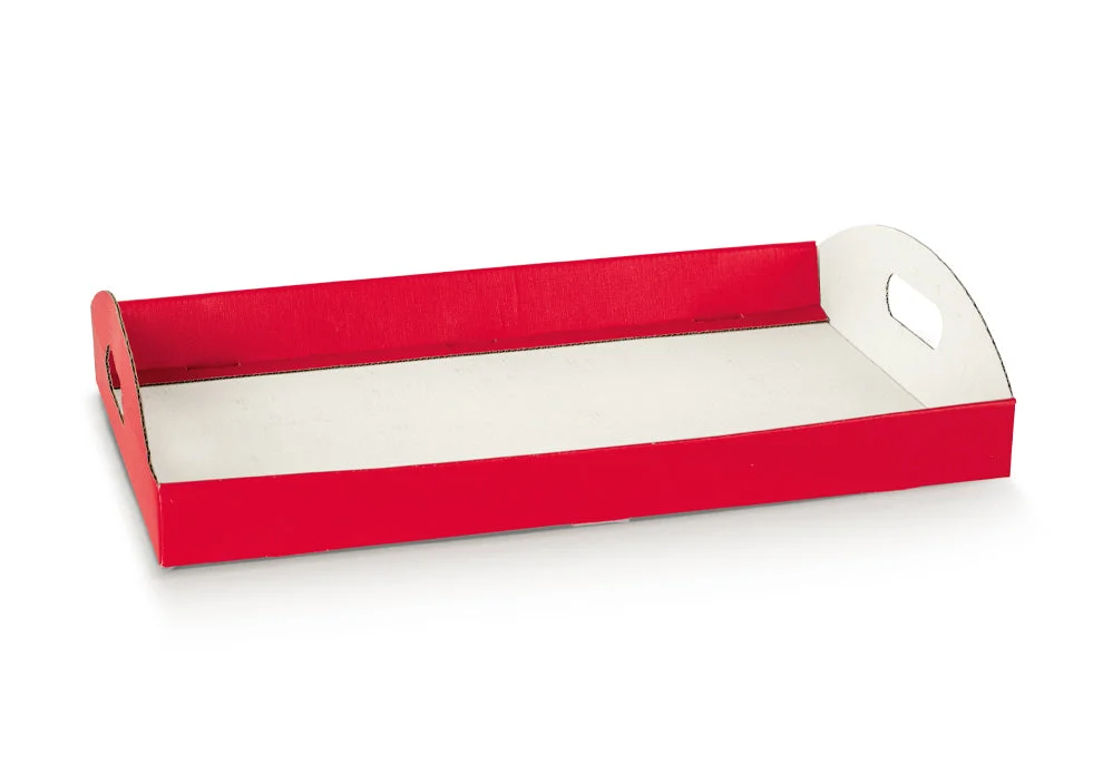 Scotton Cesto 435 x 290 x 45 Mm Lino Rosso