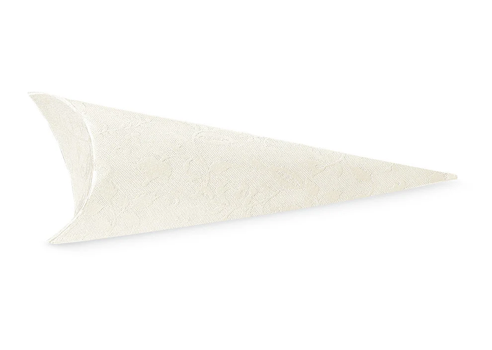 Scotton Cono Portaconfetti 190 Mm Harmony Bianco 10 Pz